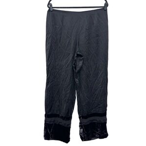 Elegant Black Women's Sleepwear Pants